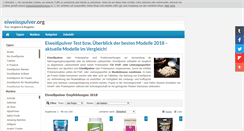 Desktop Screenshot of eiweisspulver.org