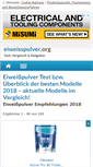 Mobile Screenshot of eiweisspulver.org